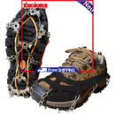 19 Teeth Spikes Cleats,Ice Snow Grips Cleats Stainless Steel for Outdoor Sport