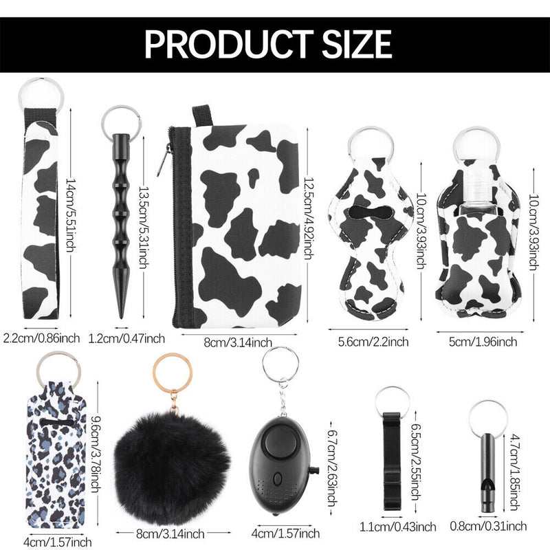 Defense tool Personal Alarm Protection Key chain Set Keychain Pendant Safety