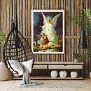 5D DIY Diamond Painting Kits Full Round Drill Angel Protect Kids Mosaic Picture