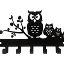 Metal Creative Key Rack Art Wall Mounted Organizer Hat Towel Rack Decorative