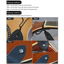 Adjustable Leather Strap Electric Guitar Belt Musical Instrument Accessorie
