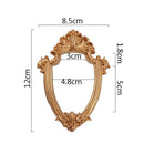 Embossed Photo Frame DIY Photography Background Nail Art Earrings Photo Frame