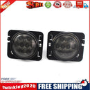1Pair For Jeep Wrangler JK 2007-2017 LED Turn Signal Side Light Smoked Lens