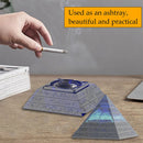 Crystal Mirror Silicone Mold Ashtray Pyramid Ball Cup Pad Jewelry Making Tool