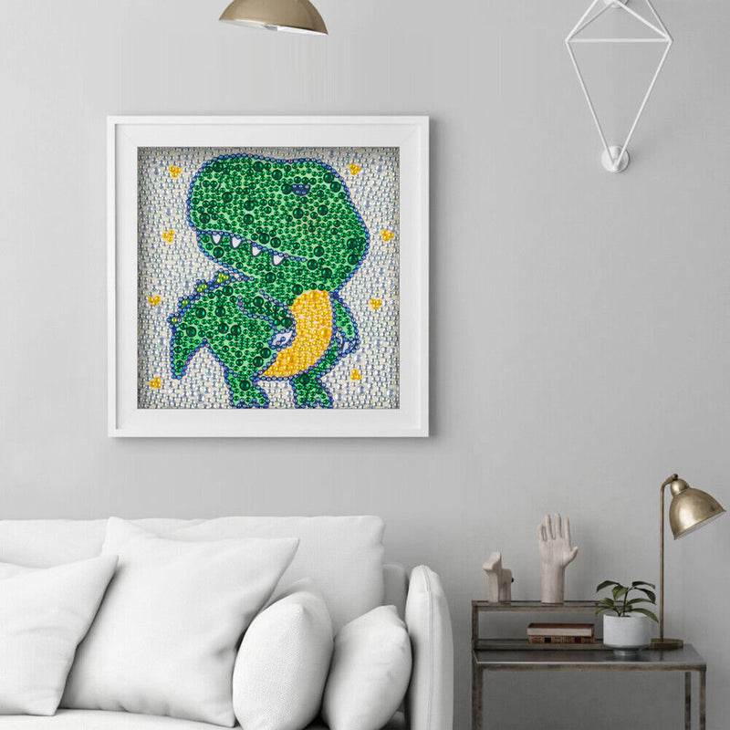 5D DIY Diamond Painting Cartoon Animal Full Drill Rhinestone Mosaic Art Picture