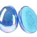 Anti Static Straightening Comb Soft Egg Round Detangling Hair Brush Travel To