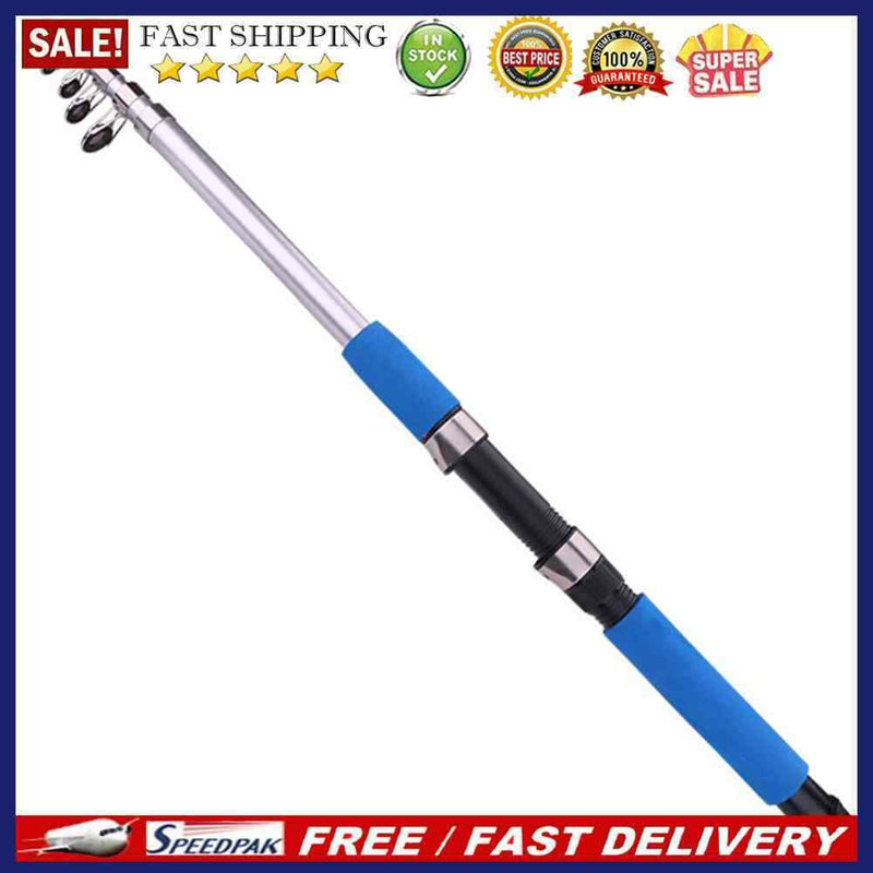 2.1m Sea Fishing Rod Outdoor Sport Portable Casting Fishing Pole Tackle Too