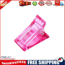 Plastic Nail Tips Clip Reusable Clear DIY Manicure Gel UV Clamp (Pink)