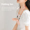 #A Portable Neck Fan Air Cooler Mini Electric Hanging Handheld Silent Cooling Fa