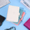 Diary Planner Loose Leaf PU Leather Notebook Notepad File Folder Schedule Book