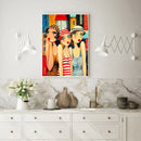 Three Women Oil Paint By Numbers DIY Coloring Picture Hand Painted (B262)