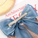 Ribbon Shimmer Hair Scrunchies Knot Hair Barrettes Tiara Elastic Hairclips