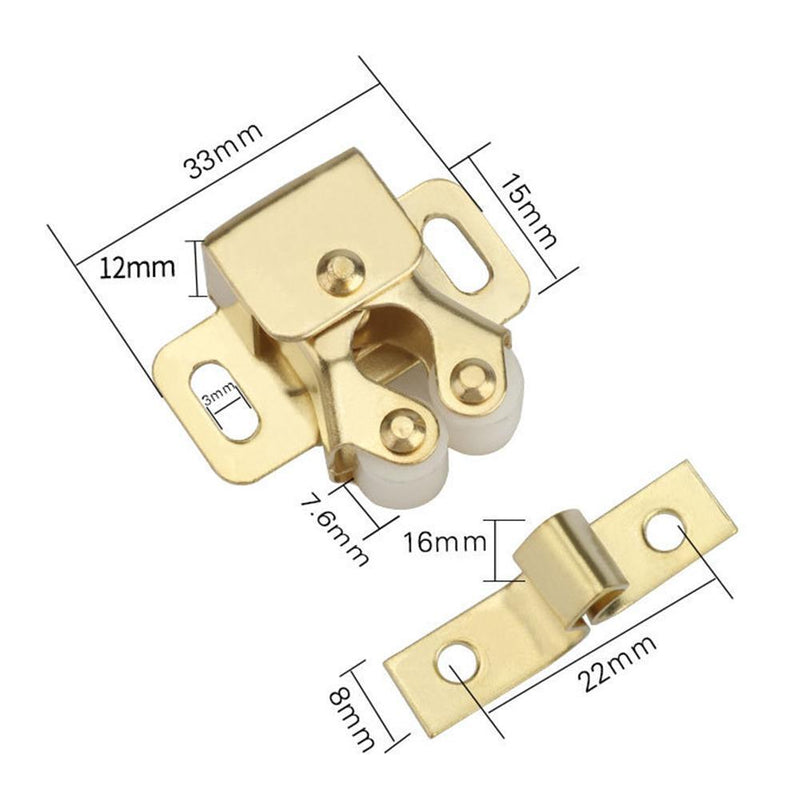 Cupboard Door Stop Closer Stoppers Damper Buffer Wardrobe Cabinet Catch (C)