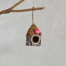 Handwoven Simulation Tree Bird House Outdoor Hanging Bird Shelter Accessori