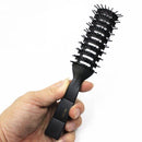 Anti-static Curl Hair Brush Salon Styling Tool Wide Tooth Comb Hairdressing