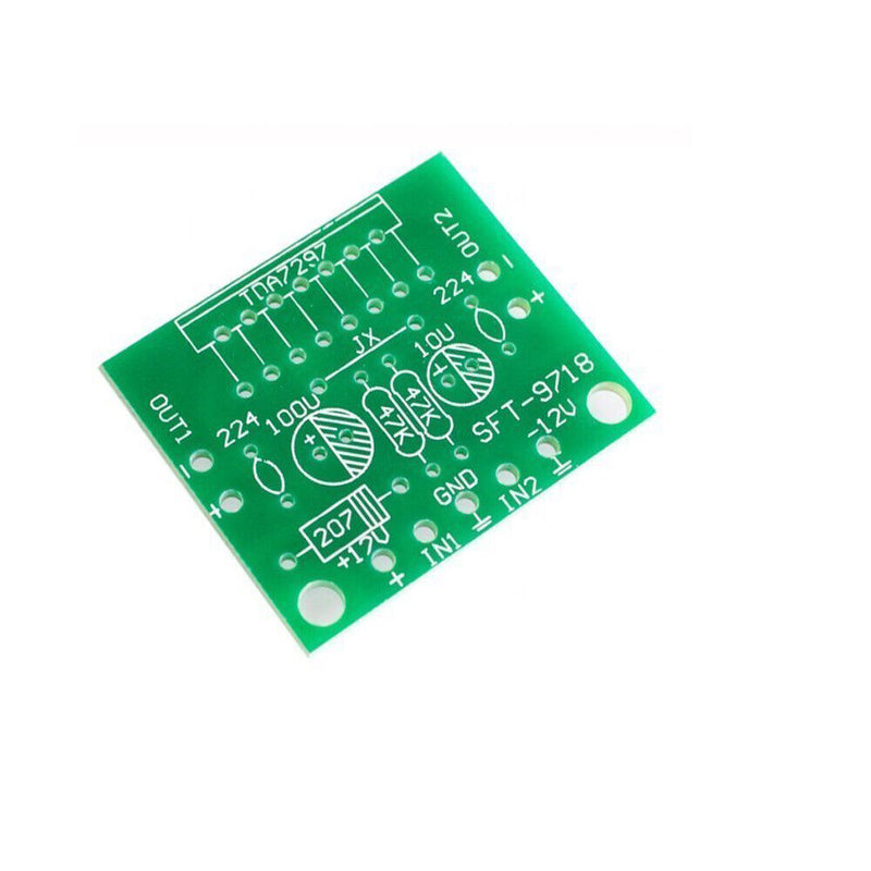 Power Amplifier Board Parts DC 12V Pure Rear 2.0 Dual-Channel 15W+15W Electronic