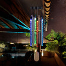 Waterproof Wind Chime Solar Lamp Colorful Bubble Column Windbell Light Newly