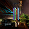 Waterproof Wind Chime Solar Lamp Colorful Bubble Column Windbell Light Newly