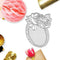 Rose Plate Metal Cutting Dies Die Cut Stencil Embossing V9I0 DIY Photo Z2G7