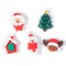 Earring Accessories Christmas Pendant Jewelry Accessories Phone Case Decoration