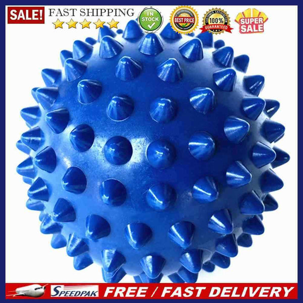 PVC Spiky Ball Trigger Point Fitness Hand Foot Pain Relief Ball (Blue)