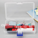 Small Transparent Plastic Storage Box Jewelry Parts Functional Boxes (Blue Newly