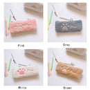 Organizer Large Capacity Makeup Pouch Animal Pencil Case Cat Paw Bag Pen Holder
