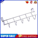Stainless Steel Bathroom Kitchen Organizer Hanger Hooks with 5-Hook