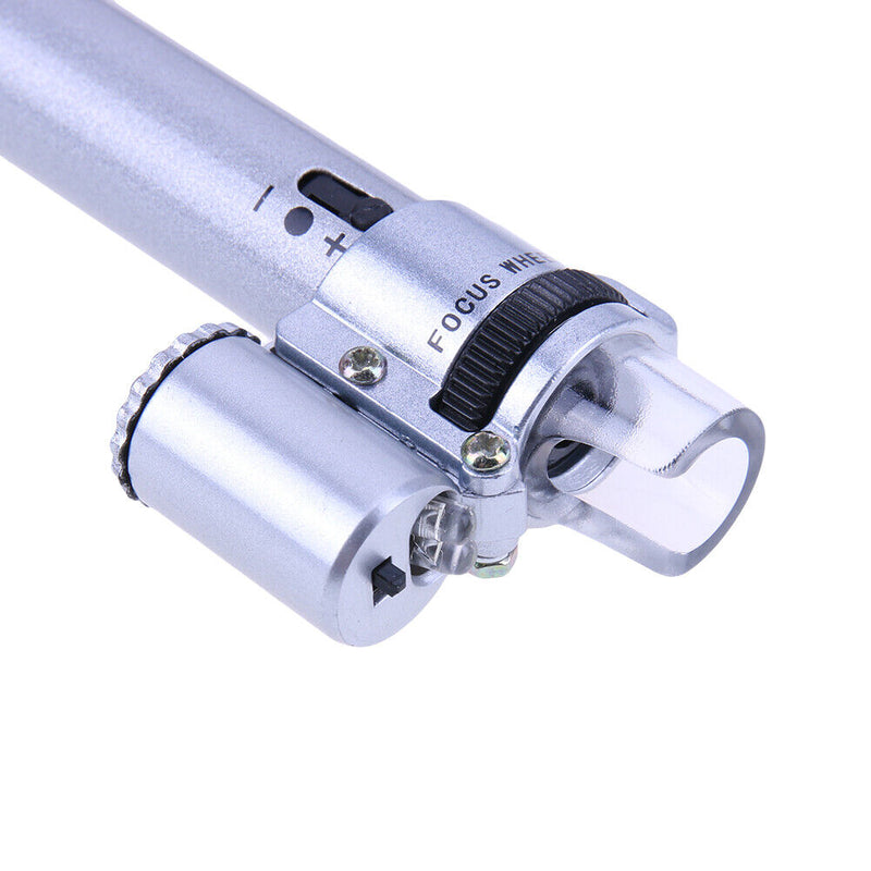Universal 100X Adjustable Microscope Portable Pen Like LED Microscope Lll