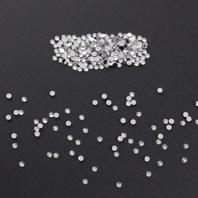 2000pcs Crystal Flat Back Rhinestones Table Confetti Wedding Party Scatter