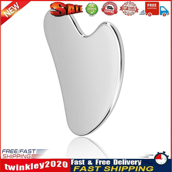 Stainless Steel Scraping Plate Tissue Therapy Muscle Deep Massage Board Newly