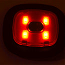 4LED Cap Light Outdoor Running Night Fishing Camping Emergency Warning Hat Lamp