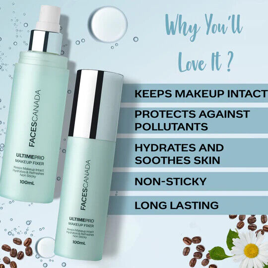 Faces Ultime Pro Makeup Fixer, 100ml fast shipping