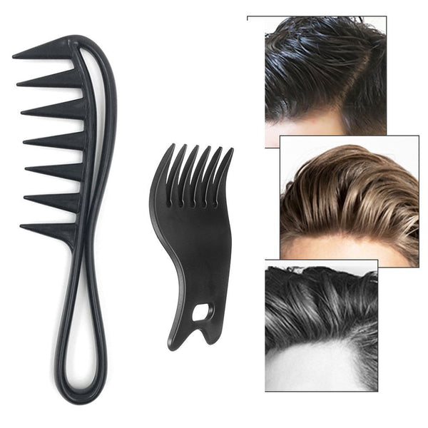 Detangling Hairdressing Wide Tooth Comb Salon Styling Tool Back Head Styling