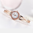 Waterproof Steel Bracelet Quartz Watches Elegant Women Small Dial Analog Wristwa