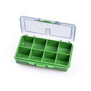 Multi-Slot Lures Bait Hooks Box Fishing Tackle Storage Container (8 Cells) Newly