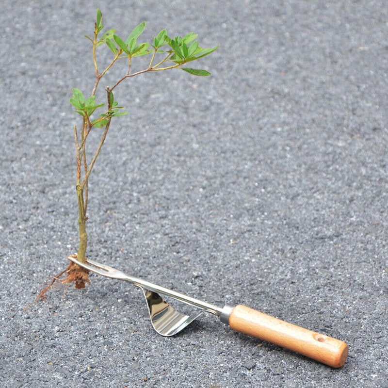 Weeding Grass Puller Garden Weeder Fork Lawn Digging Hand Tool for Transplanting
