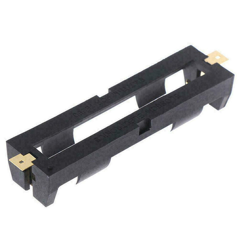 1Pcs 18650 Battery Holder SMD SMT Battery Box With Pins Bronze K7Q5