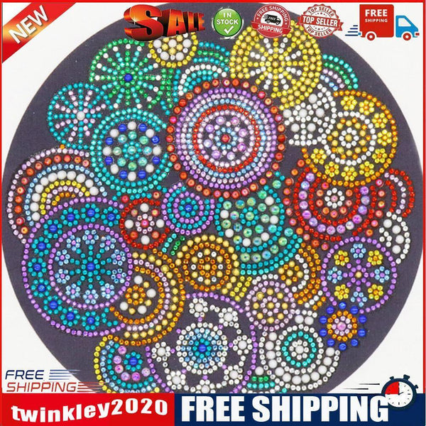5D DIY Special Shaped Diamond Painting Mandala Cross Stitch Kits (R8343)