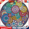 5D DIY Special Shaped Diamond Painting Mandala Cross Stitch Kits (R8343)