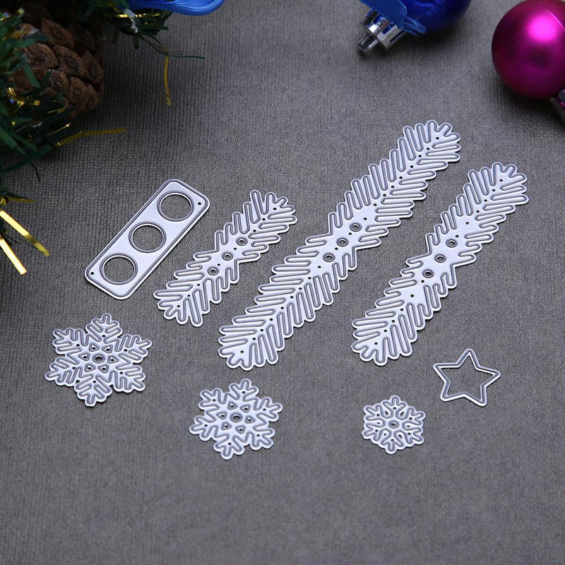 Christmas Tree Punching Molds Dies Kit Crafts for DIY 3 Dimensional Christmas