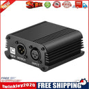 48V Phantom Power Supply USB Power Adapter for Micro Condenser Microphone