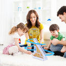 Duck Roller Coaster Track Toys Set with LED Lights / Music / On & Off Button