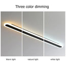 Modern Long Wall Light Home Living Bedroom Background Sconce Light (Black) Newly