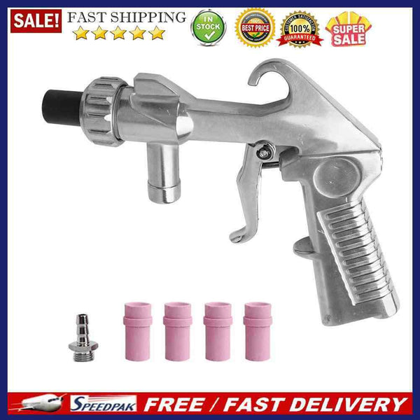 Portable Siphon Sandblasting Gun Pneumatic Sandblasting Rust Blasting Devic