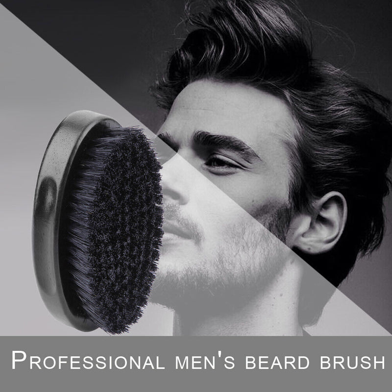 Ring Bristle Men Shaving Brush Barber Beard Comb Mustache Razor Brushes