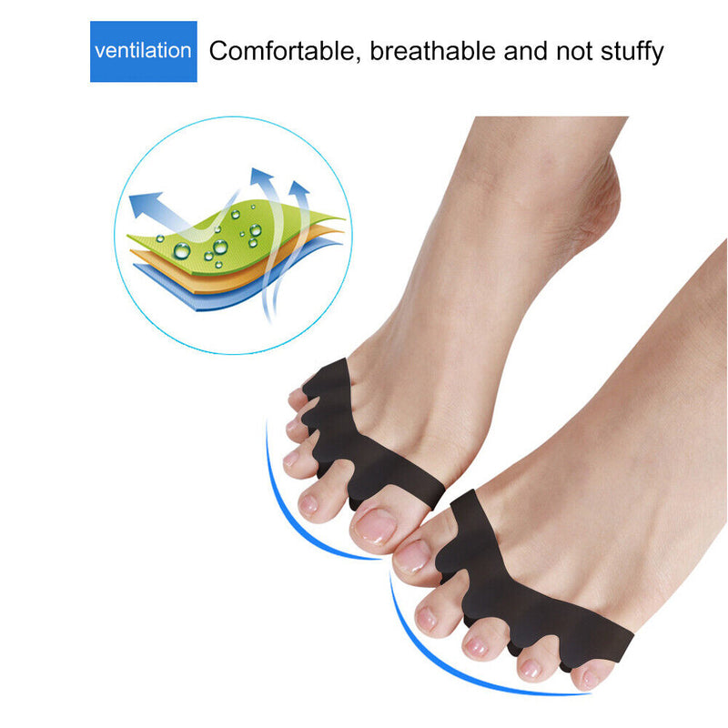 Toe Separator Hallux Valgus Corrector Orthopedic Hammer Straightener Spread