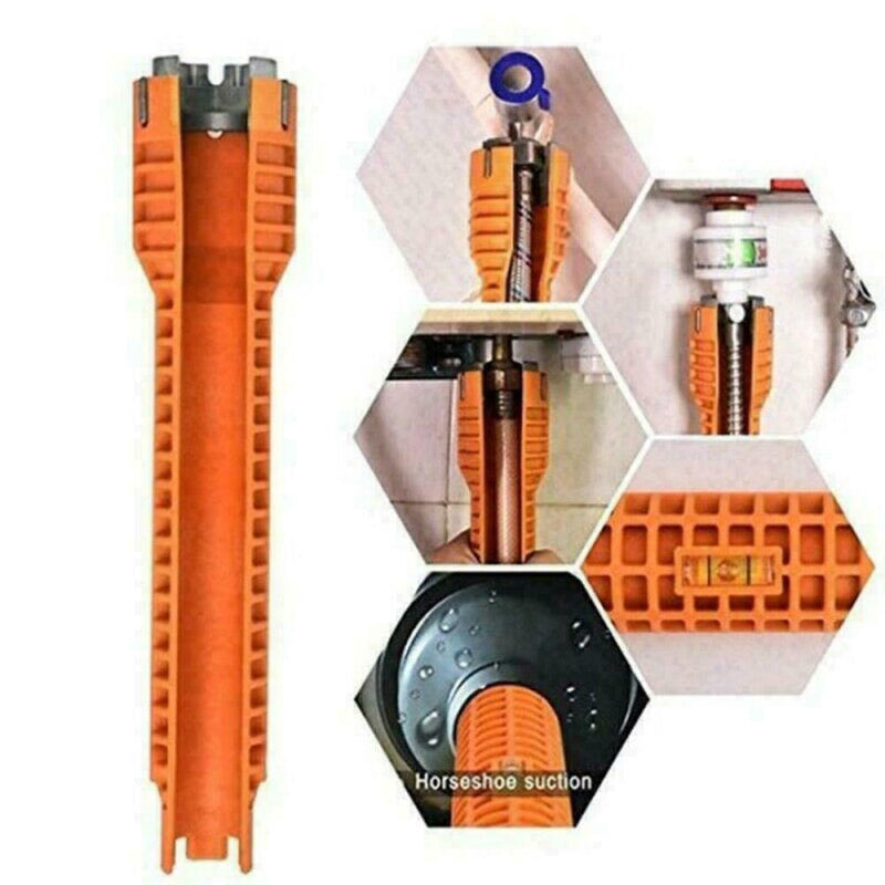 Faucet and Sink Installer Extra-long Design Lets-turn Socket Q5P2 Tool Q3Y2