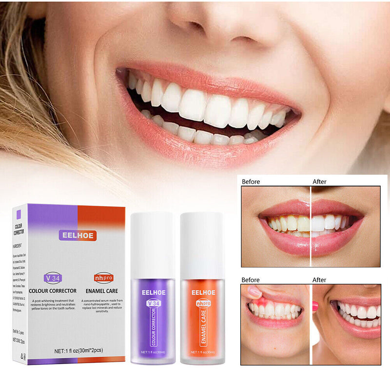Teeth Whitening Toothpastes Whitening Mousse Oral Care Tools Color Concealer