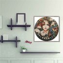 Not Full Embroidery DIY Maid Printed Cross Stitch 11CT Cotton Thread Set